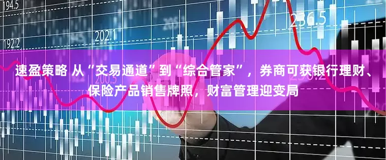 速盈策略 从“交易通道”到“综合管家”，券商可获银行理财、保险产品销售牌照，财富管理迎变局