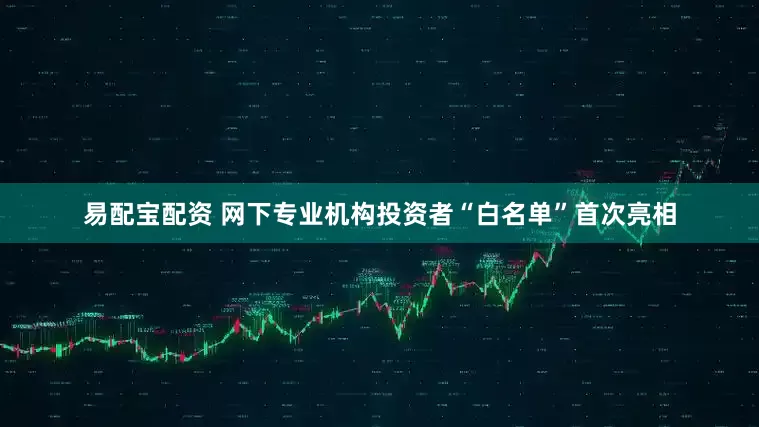 易配宝配资 网下专业机构投资者“白名单”首次亮相